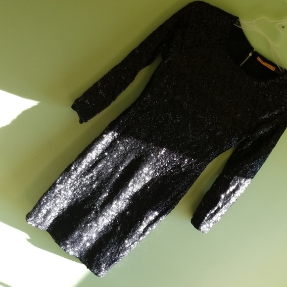 Alice + Olivia Sequin Mini Dress - Picture 3 of 8